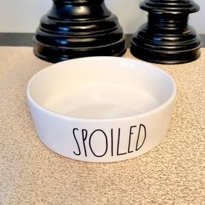 🆕Rae Dunn SPOILED Ceramic Pet Bowl